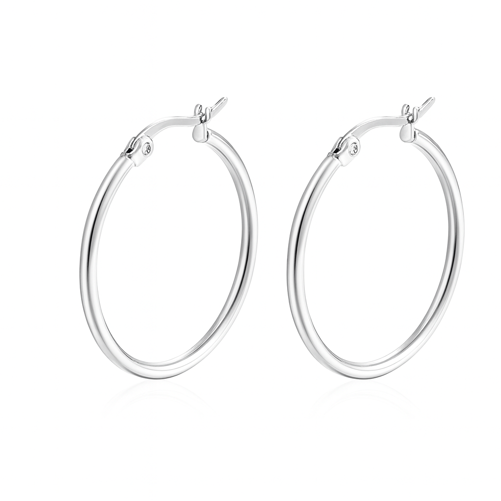 BOUCLES D'OREILLES CREOLES MOYENNE