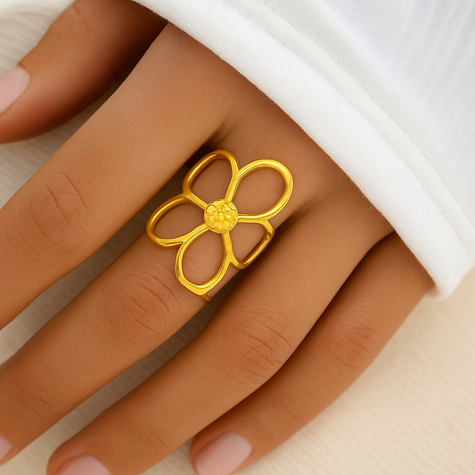 BAGUE FLOWER POWER