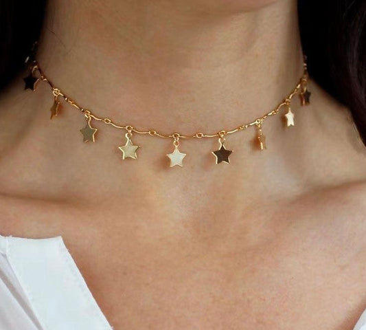 COLLIER BABY STARS