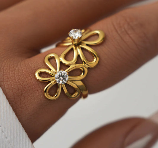 BAGUE FLORA